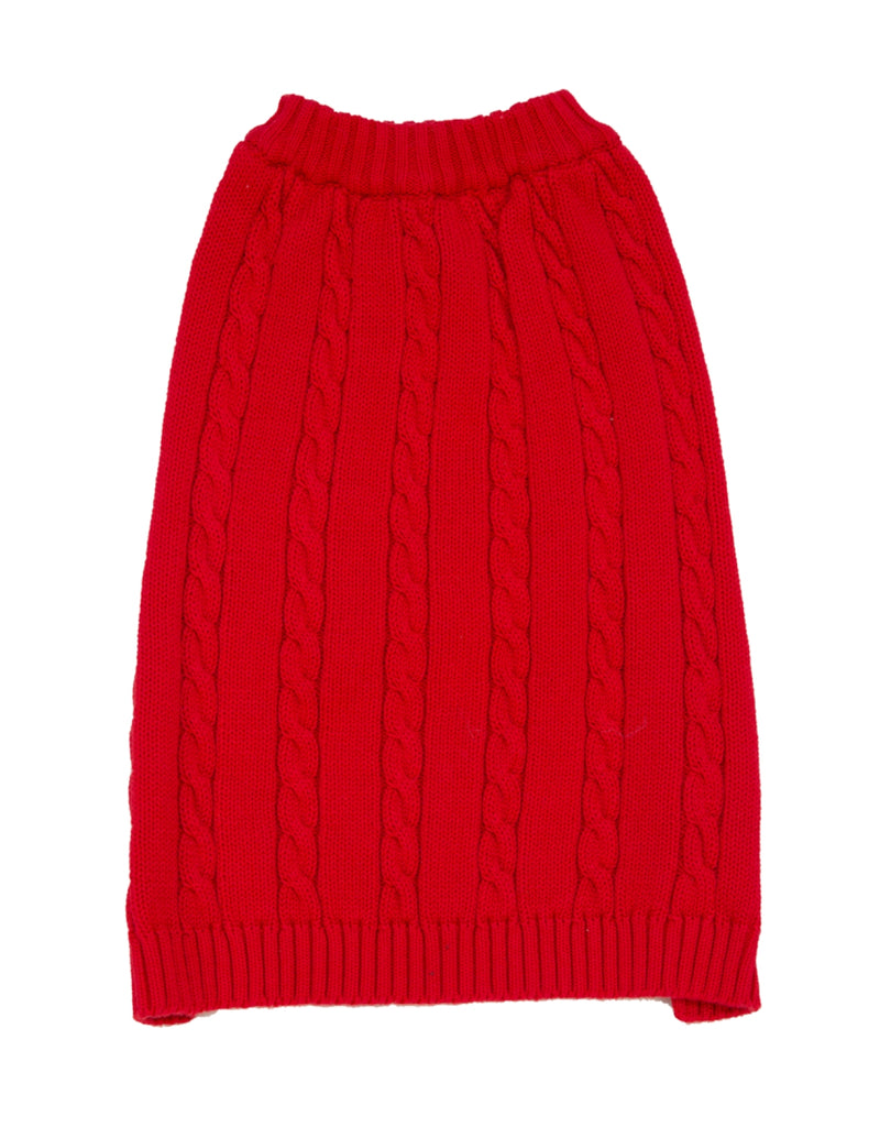 Imagewear Red Dog Cable Sweater 2