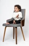 Julius Berger Cotton Cashmere Baby & Toddler Girl Cardigan Ivory 2 - Imagewear