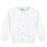 Julius Berger Cotton Cashmere Baby & Toddler Girl Cardigan 2 - Imagewear