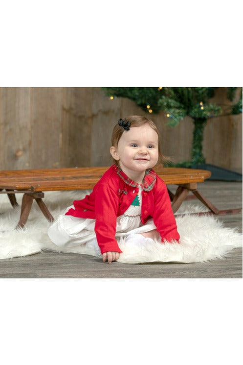 Julius Berger Plaid Party Red Baby & Toddler Girl Bolero 2 - Imagewear
