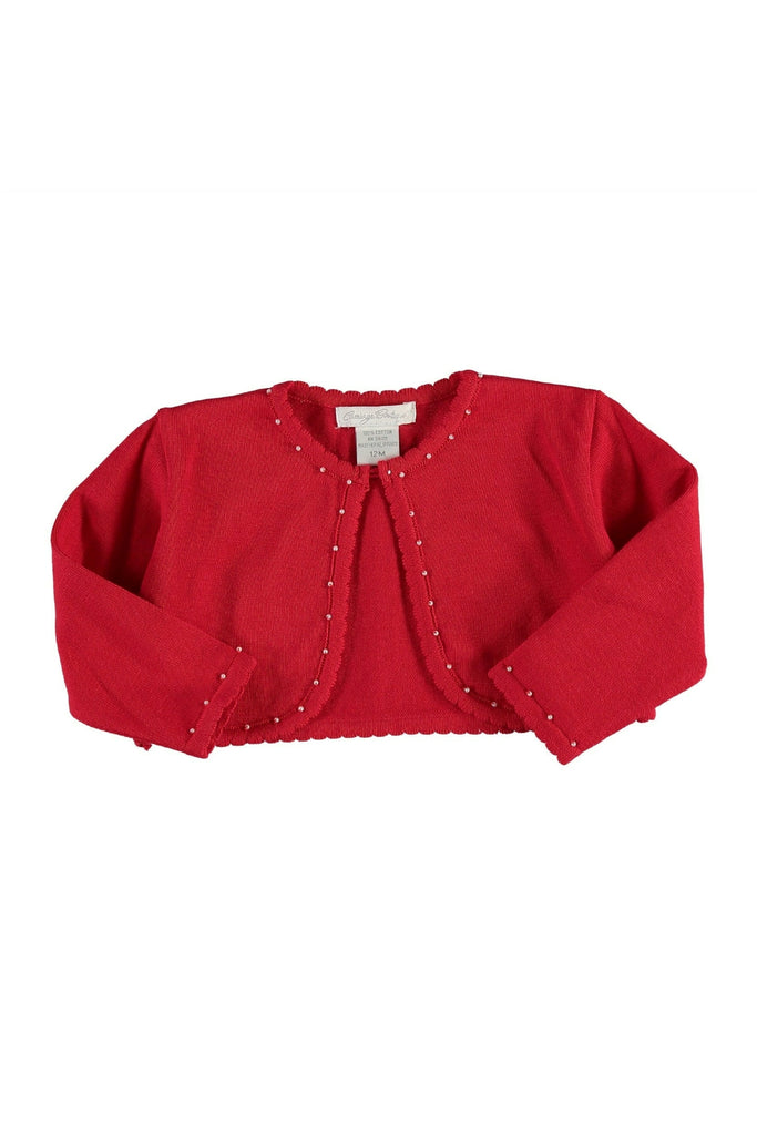Julius Berger Plaid Party Red Baby & Toddler Girl Bolero - Imagewear