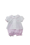 Petite Rose Baby Girl Diaper Set
