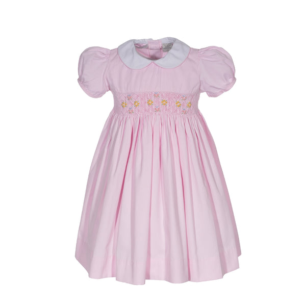Pink Picque Classic Toddler Girl Dress