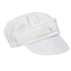 Satin White Baby Boy Long Christening & Baptism Gown with Hat 4