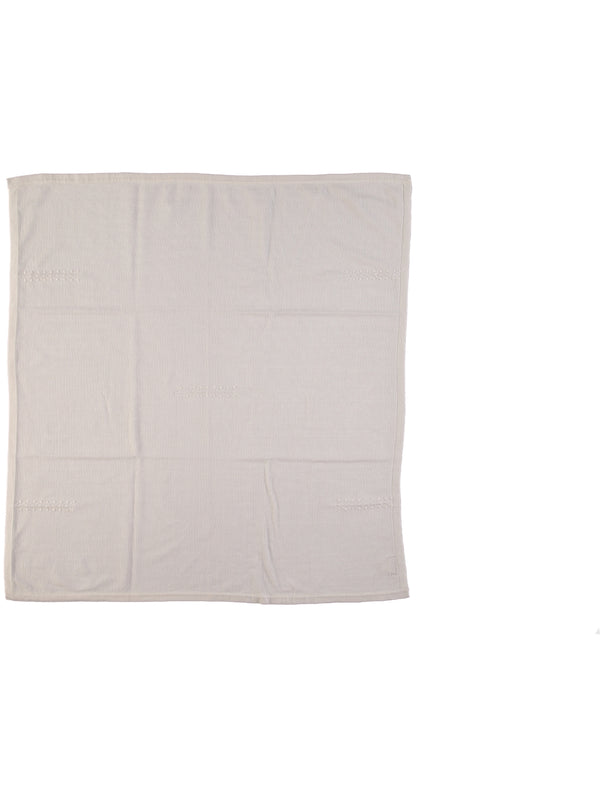 Special Occasion Off White Knit Blanket 4