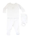  Special Occasion White 3 Piece Legging Bris Outfit