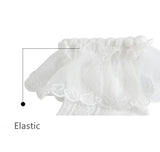 Wholesale Angel Wing Lace Baby Girl Socks 4 - Imagewear