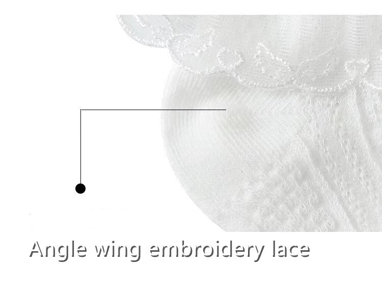 Wholesale Angel Wing Lace Baby Girl Socks 5 - Imagewear