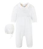 Wholesale Baby Boy Christening Outfit with Bonnet