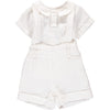 Wholesale 2pc. Baby Boy Christening Summer Outfit with Suspenders 2 - Imagewear