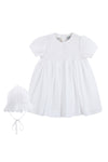 Wholesale Baby Girl Christening Voile Dress with Bonnet 2 - Imagewear