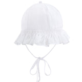 Wholesale Baby Girl Christening Voile Dress with Bonnet 5 - Imagewear