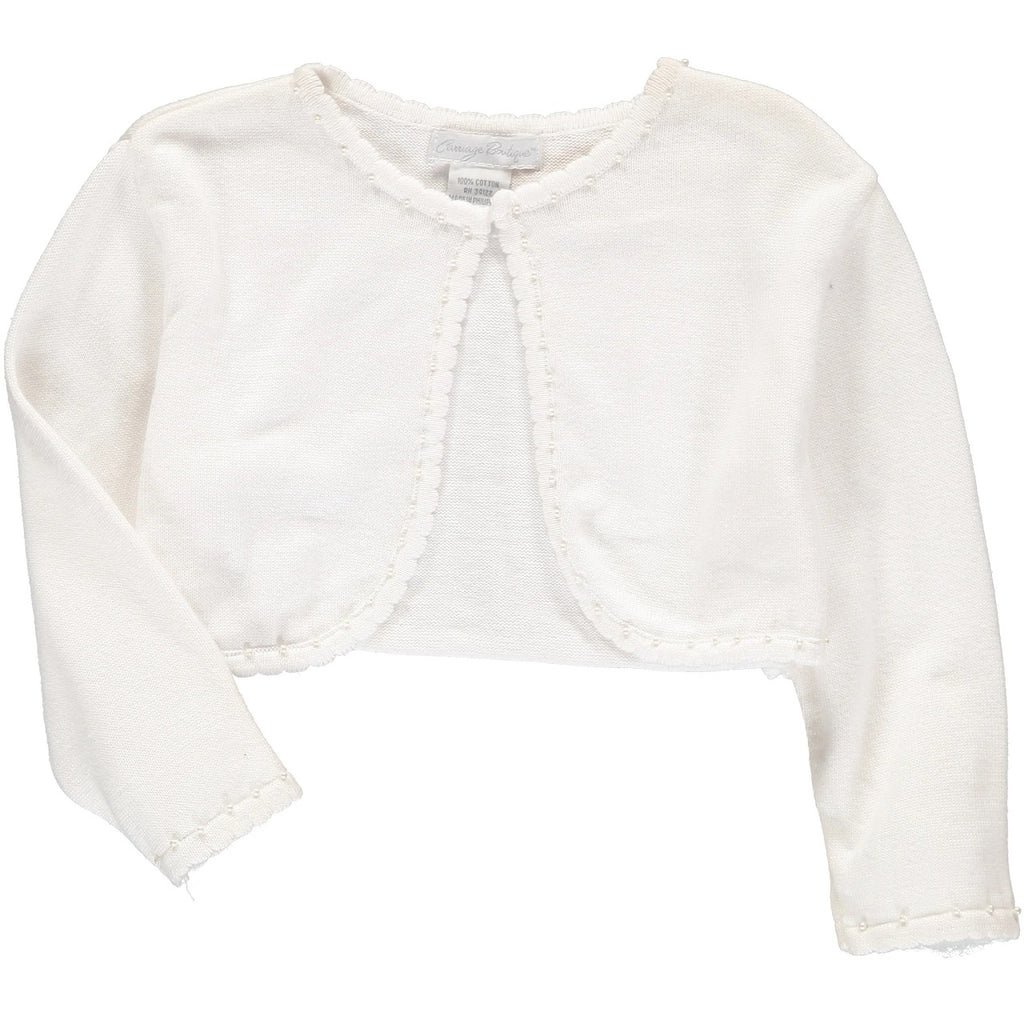 Wholesale Carriage Boutique Baby & Toddler Girl Bolero Sweater - Imagewear