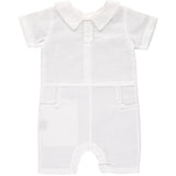 Wholesale Christening & Baptism Baby Boy Shortall Summer Outfit 3 - Imagewear