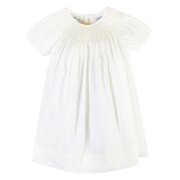  Wholesale Christening & Baptism Baby Girl Classic Bishop Dress with Bonnet 4 - Imagewear