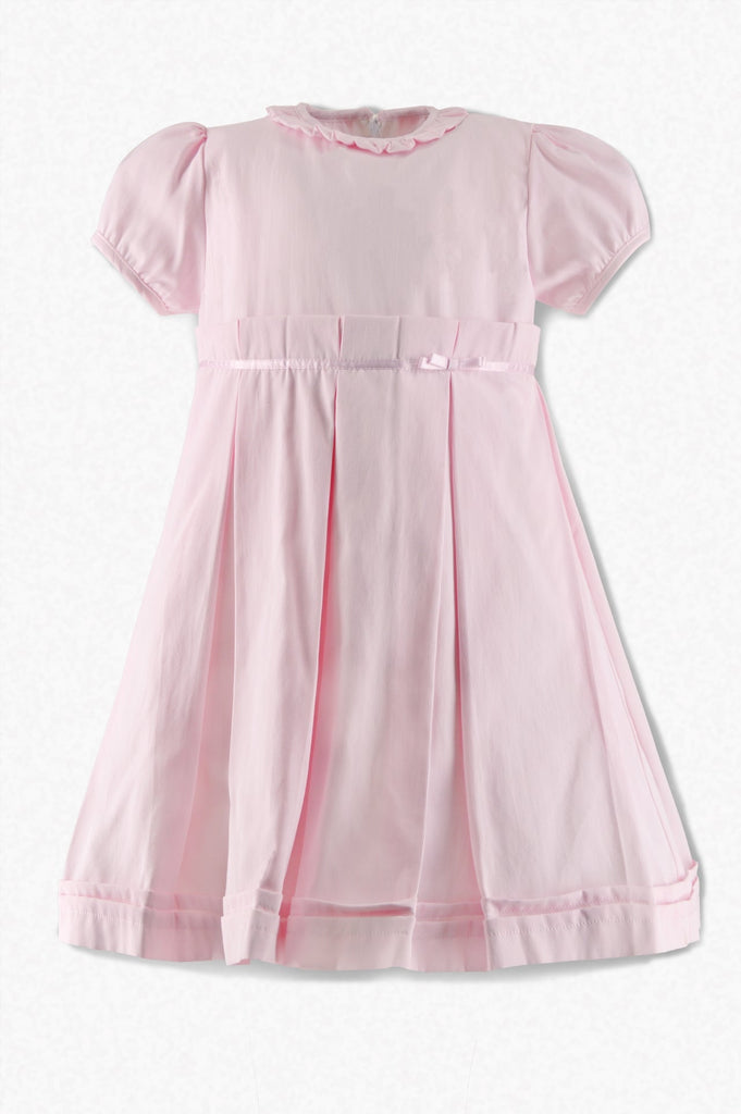 Wholesale Classy Pique Girl Dress (Baby & Toddler) Pink 2 - Imagewear