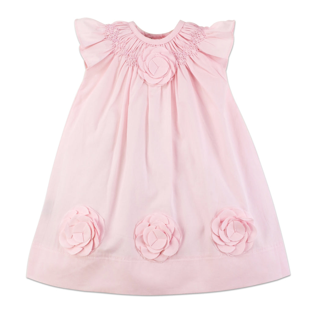 Wholesale Cut Out Flowers Classic Baby Girl Dress 3 - Imagewear