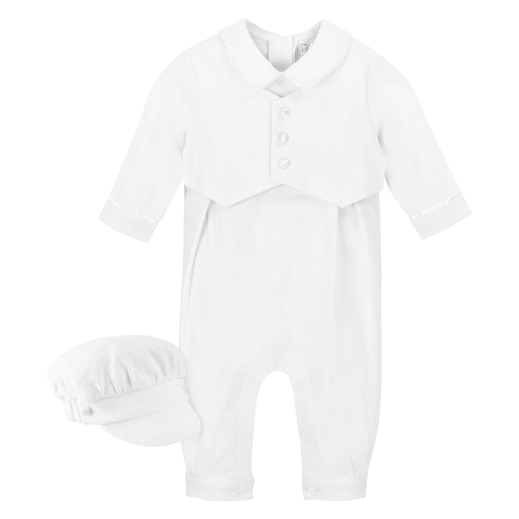 Wholesale Elegant Baby Boy Christening & Baptism Outfit Set