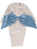 Wholesale Newborn Receiving Swaddle Bow Bag - Imagewear