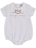 Wholesale Noah's Ark Bib Baby Boy Bubble Romper - Imagewear