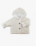 Carriage Boutique Sherpa-Lined Baby Hooded Jacket - Carriage Boutique