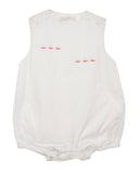 Wholesale Pique Classic Baby Boy Bubble Romper - Imagewear