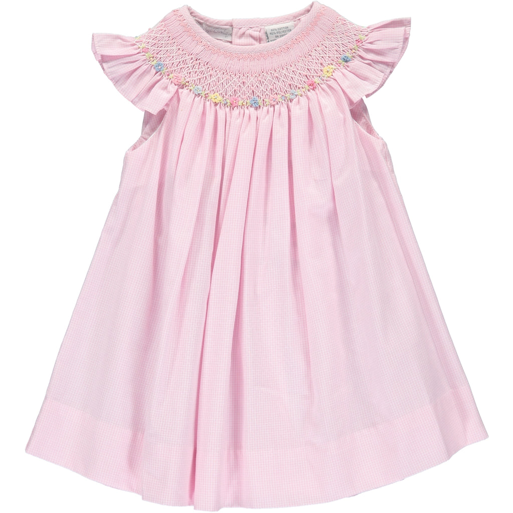  CB Pink Baby Girl Bishop Dress