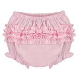 Wholesale Pink Classic Bloomers Ruffle Panty Diaper Cover - Imagewear