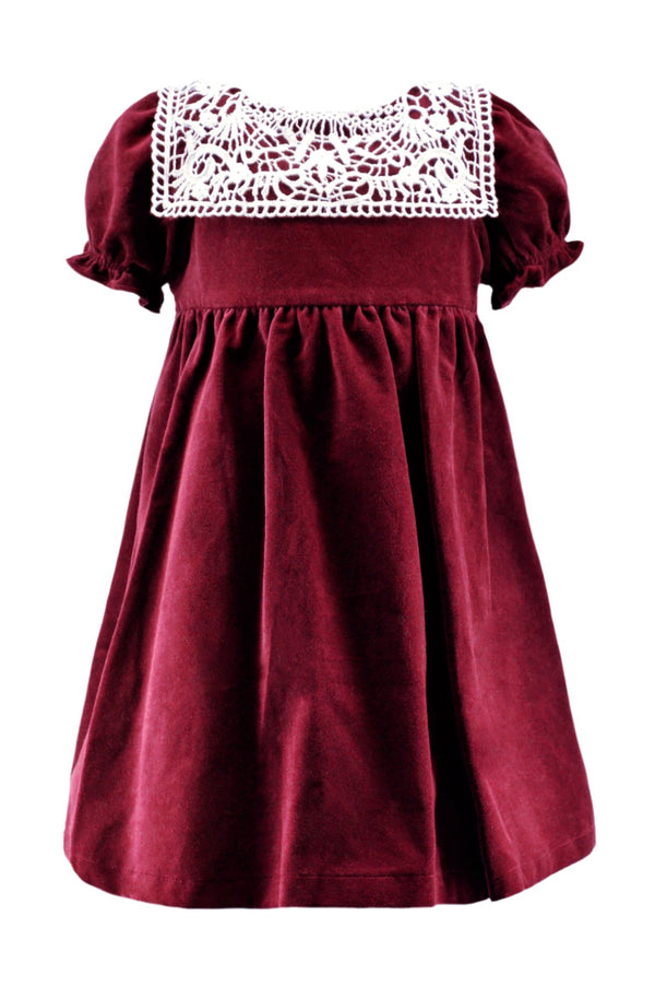 red velvet toddler dress Mayoral Red Velvet Newborn Dress