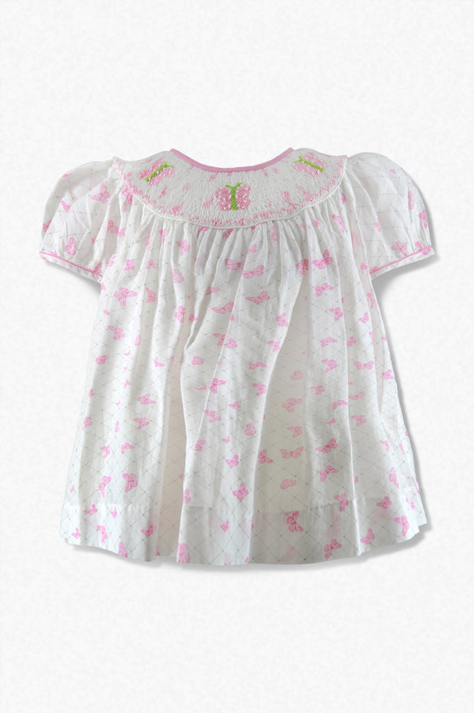 Wholesale Smocked Butterfly Bishop Baby & Toddler Girl Dress - Imagewear
