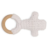 Wholesale Wooden Rattle Cross Crochet Baby Toy 2 - Imagewear