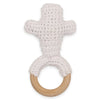 Wholesale Wooden Rattle Cross Crochet Baby Toy - Imagewear