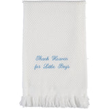 Julius Berger Thank Heaven For Little Boys Blanket, , Carriage Boutique, Imagewear 