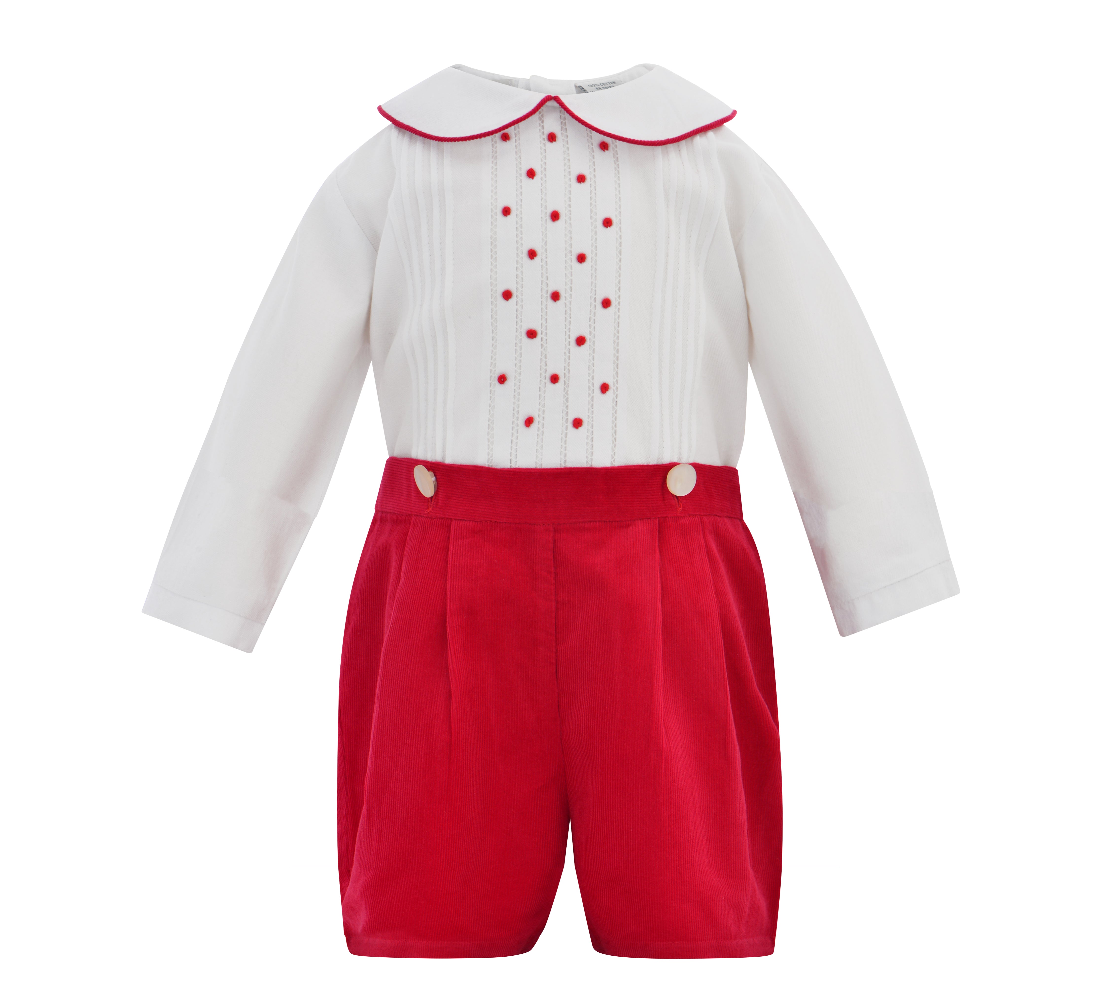  Red Mistletoe Bobbie Suit, , Carriage Boutique, Imagewear 
