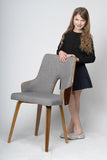  Black Cotton Cashmere Girl Cardigan, , Julius Berger, Imagewear 