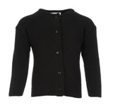  Black Cotton Cashmere Girl Cardigan, , Julius Berger, Imagewear 