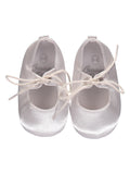  Satin White Crib Shoe, , Imagewear, Imagewear 