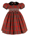  PLAID PARTY S/S YOKE DRESS, , Carriage Boutique, Imagewear 