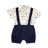 Shark Shirt and Suspenders Bobbie Suit - Imagewear