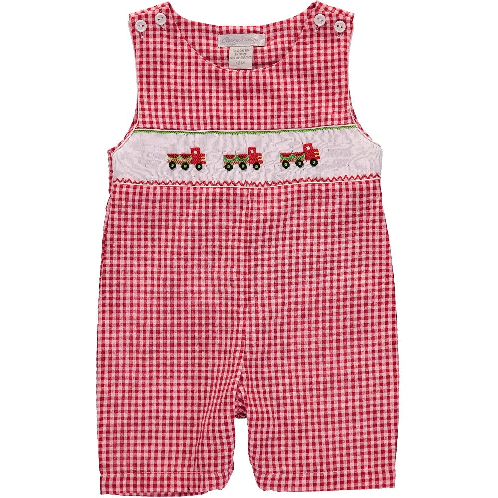 Sleeveless Watermelon Truck Jon Jons Baby Boy Romper - Imagewear