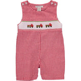 Sleeveless Watermelon Truck Jon Jons Baby Boy Romper - Imagewear