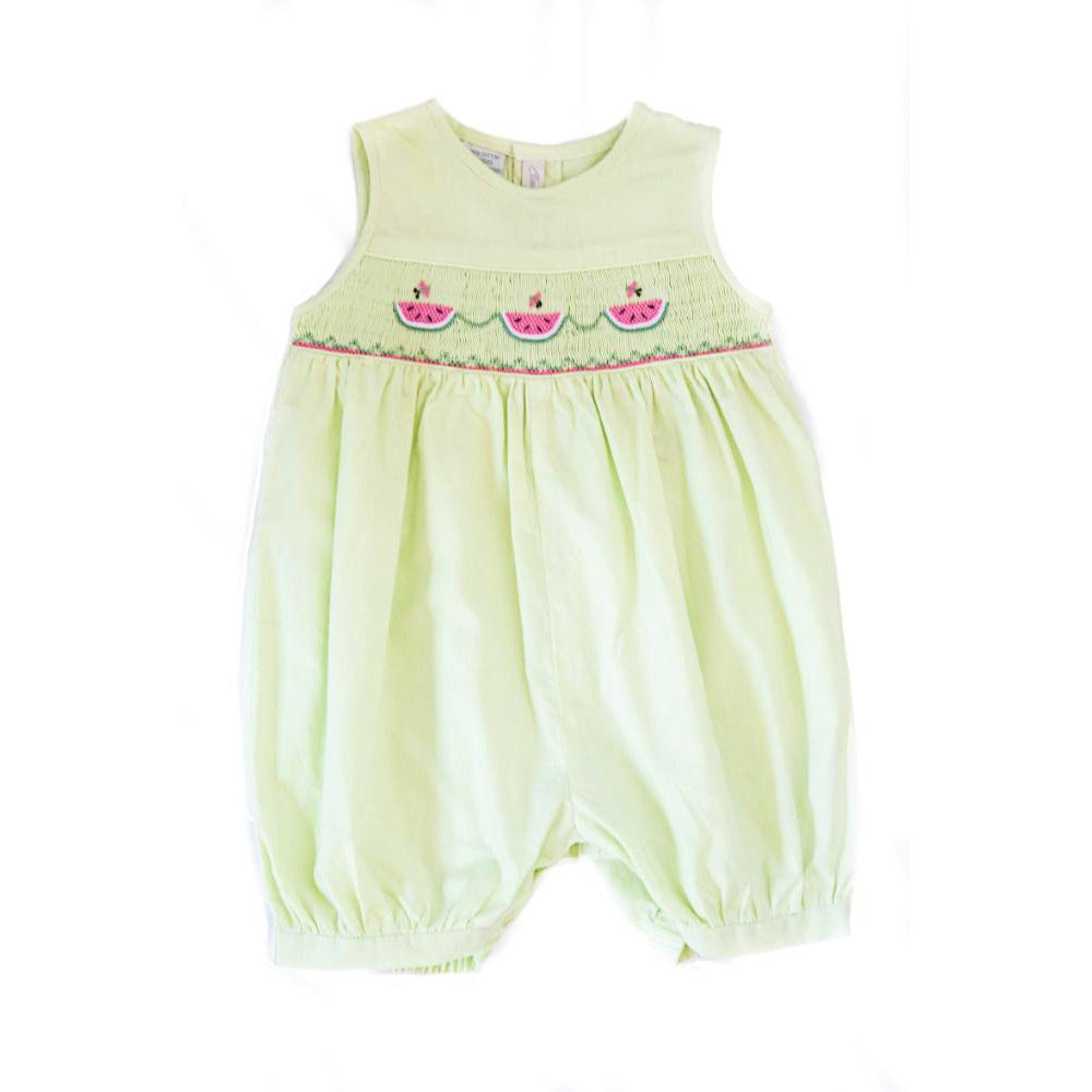 Watermelon Bloomer Baby Girl Bubble Romper - Imagewear