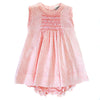 Ditzy Flowers Pink Baby Girl Dress 2 - Imagewear