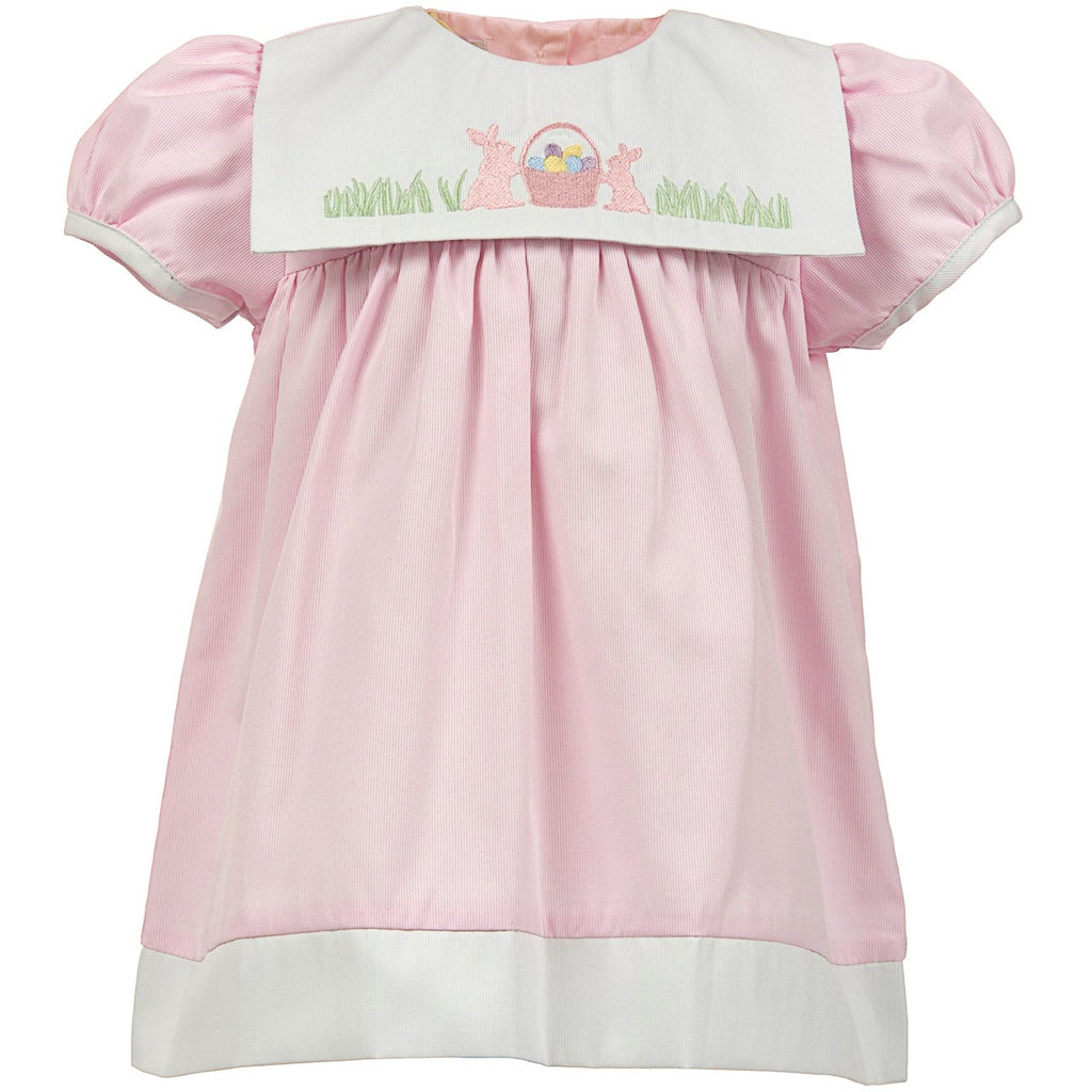 Easter Shadow Bib Long Dress Toddler - Imagewear