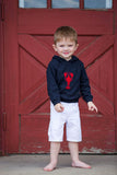 Kickin Crawfish Hooded Toddler Boy Sweater - Imagewear 