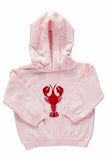 Kickin Crawfish Hooded Toddler Boy Sweater Pink - Imagewear