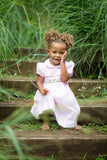 Smocked Bunnies Dress for Toddler Girl  - Imagewear