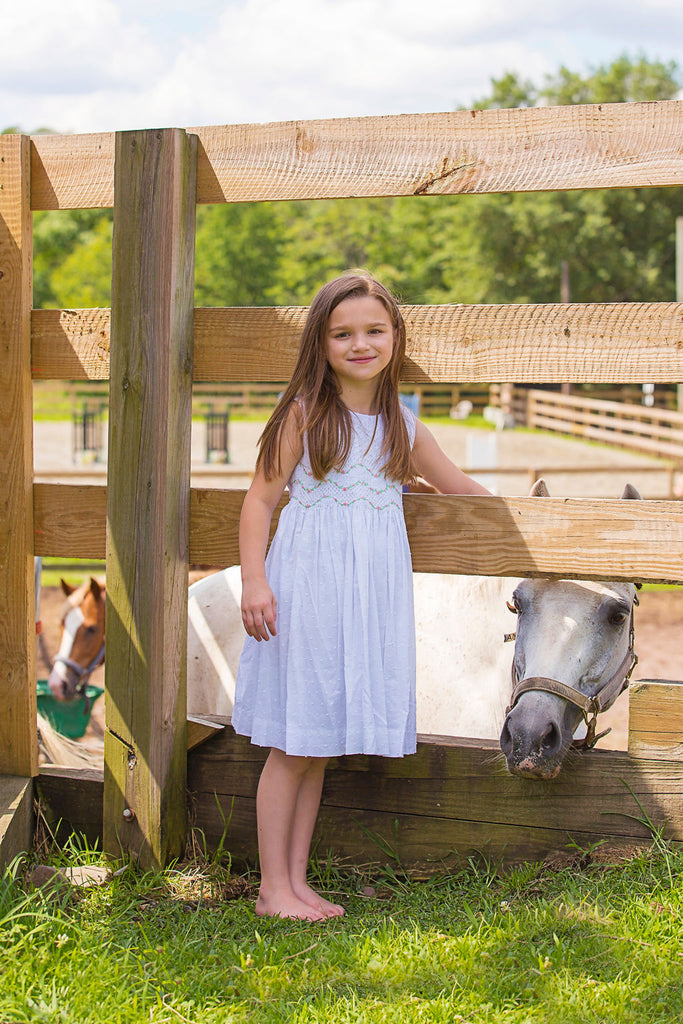 Whimsical Hand-Smocked Toddler & Youth Dress 3 - Imagewear