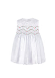 Wholesale Whimsical White Dress Back View - Imagewear